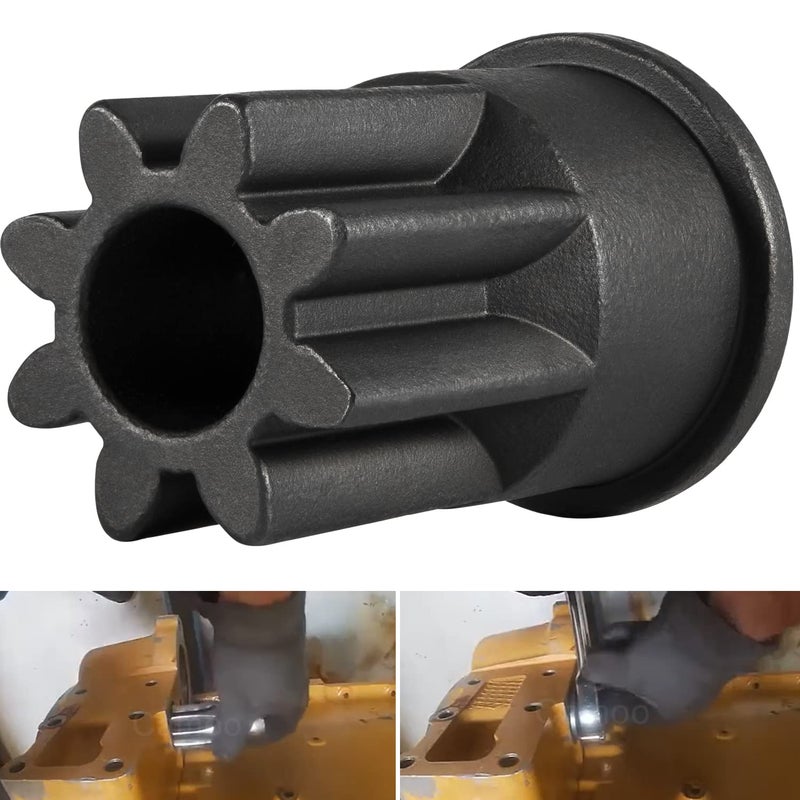 Camoo Engine Barring/Turning Socket Wrench For CAT Caterpillar, EUI/MUI & Mack Engines, Fits 3176/3196/3200/3208/3300/3400/3406/3500/3508/3512 Series, C9, C10, C12, C13, C15 and C16 & E-7, E-7 ETEC - Image 1